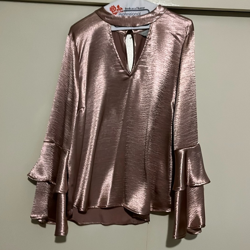 Pink blouse